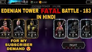 FATAL EDENIAN TOWER BATTLE 183 | FOR MY SUBSCRIBER | MK MOBILE (HINDI)
