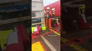 fire drill, competency check for us crew onboard ships, in performing our duties.