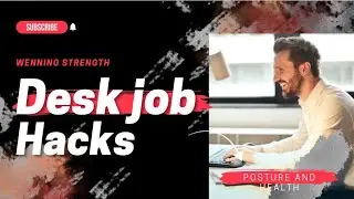 Desk job exercise needs 💯💯💯