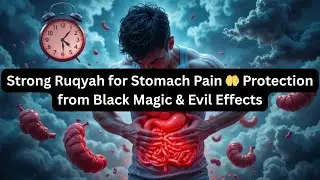 Strong Ruqyah for Stomach Pain 🤲 Protection from Black Magic & Evil Effects