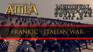 FRANCE VS ITALY - Muliplayer Battle Total War : Medieval 1212 AD - Total War: Attila