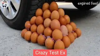 Crazy Test Ex Car vs Eggs, Colgate, Coca Cola, Balloons | Crushing Crunchy & Soft Things by Car |