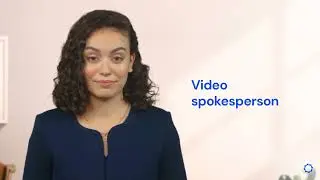 What is a video spokesperson?