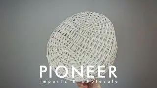 Set of 3 Oval Split Willow Baskets &ndash; Whitewash Finish | Wholesale Floral & Gift Basket Supply
