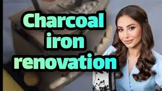 Renovating an Old Charcoal Iron: From Rust to Shine New!|Restoring and Revival of a Nostalgic Device