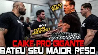 CAIKE PRO BATEU SEU MAIIOR PESO, CARIANI E BALESTRIN FICARAM ESPANTADOS !!!