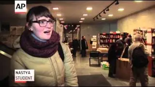 Ukraine 'library' an Escape From Tension