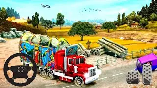 Indian Mountain Heavy Cargo Truck Driving Sim Android Gameplay