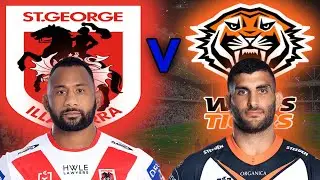 St George Illawarra Dragons vs Wests Tigers | NRL Round 8 - 2022 | Live Stream & Commentary!