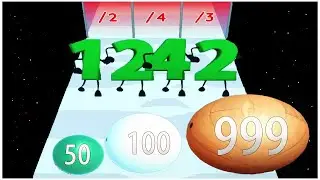 Ball Run Strike Vs Number Merge Warriors