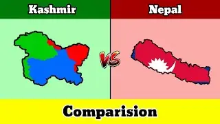 Let's Compare Kashmir VS Nepal | Country Comparison | Data Duck