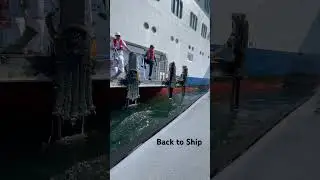 Tender ride back to Ship #cruising #princesscruises #shorts  #cruiseexperience #cruise