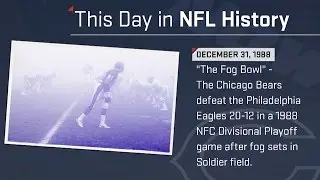 The Fog Bowl | This Day In NFL History (12/31/88) | NFL