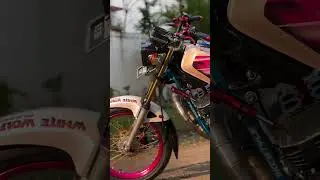 Yamaha Rx king show quality artistic built by KC CUSTOMS chennai (9677184462 Chandu) #rxking #rx100