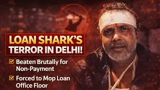 महिंद्रा पार्क में ब्याज माफिया की दबंगई! कर्जदार से झाड़ू-पोछा करवाया | #delhicrimenews 