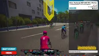 How to join a meet up on Zwift and do a structured workout!