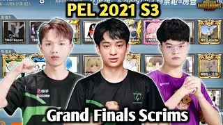 PEL 2021 S3 Grand Finals Scrims &bull; Erangle Map &bull; NV TC 4AM TEC RNG LGD WBG