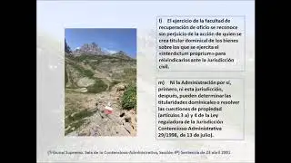La Jurisprudencia en los Caminos P&uacute;blicos