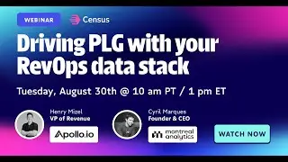Driving Product-Led Growth with your RevOps data stack