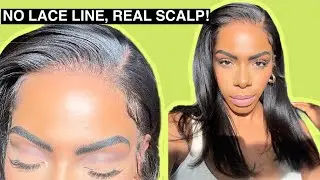 NO LACE LINE! 👀 I FOUND YOUR NEXT WIG! MUST SEE 4 in 1 PRE MAX YAKI GLUELESS HD LACE WIG! MYFIRSTWIG