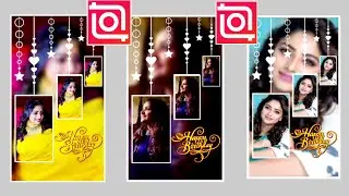 how to make birthday video with inshot | kannada birthday inshut video
