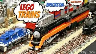 Seattle BrickCon 2014: LEGO Trains