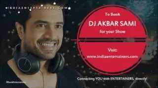 DJ Akbar Sami Roar Video | Live EDM Event at Goa | Dj Akbar Sami Live