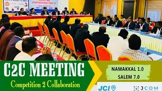 JCI India - Zone XVII | JCOM | C2C MEETINGCompetition 2 Collaboration INTER TABLE MEETING #jci #jcom