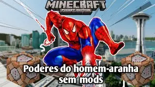 Poderes do homem-aranha no minecraft sem mods!(comandos)