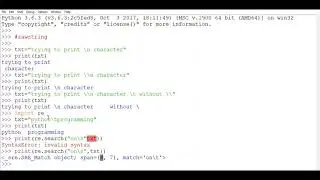 Python Raw String
