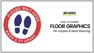 How to Install Vinyl Floor Graphics on Carpet and Hard Flooring