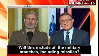 Iranian Defense Minister Amir Hatami: Iran Will Help Syria Rebuild Its Military Industries