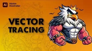 Adobe Illustrator | Tracing with Pen Tool | Vector Tracing | Timelaspe