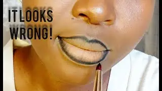 Trust the Process|This looked wrong until the end Red Ombre Lips💋