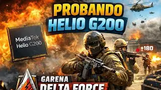 Test de rendimiento del helio g200 en Garena delta force 