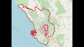 QGIS Case Study #1 Weighted Average Distance  for Optimal Location - Klang Valley scenario