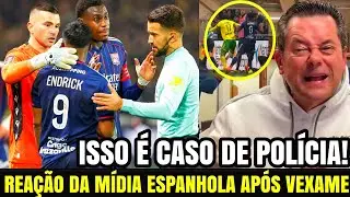 🚨ENDRICK EXPULSO! VEJA COMO A M&Iacute;DIA REAGIU AO CART&Atilde;O VERMELHO