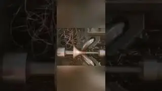 Amazing Metal Spinning | Copper Workpiece Forming #Shorts