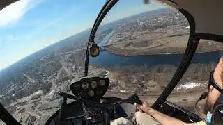 My First Helicopter Solo Flight R22 Boston Helicopters