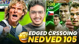 NEDVED &times; HAALAND EDGED CROSSING 105 🔥💀 CRAZY CROSSES & BANGER GOALS | efootball moblie 25