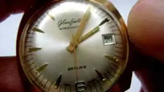 Rare collectable Glashutte GUB Spezimatic automatic vintage watch