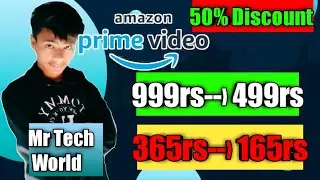 Amazon Prime Membership discount | Big discount on amazon prime membership | 2021| Mr Tech WORLD