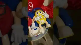 M&Ms candy dispenser