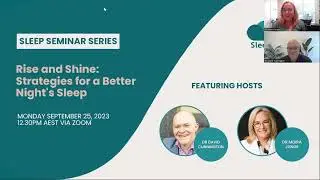 Rise and Shine: Strategies for a Better Night's Sleep with Dr David Cunnington