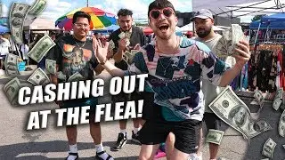 CASHING OUT AT A VINTAGE FLEA MARKET!
