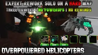 TDX | Solo Expert Rework with 3 Towers on a Hard Map