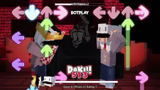 FNF DDTO Bad Ending But my Friends and Me Sing It!