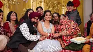 Gursimran's Chura Ceremony || 23 Jan 2021 || Rata Rata Rangla Chura || Jaanu