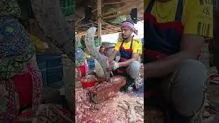 ASMR Giant Fish Cutting #Live | Real Market Experience | Dulal Fish Cutting #fish #fishing🦈🐋 #asmr