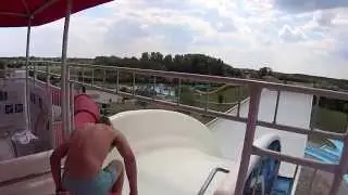 X-Treme Pendulum Water Slide at AquaCentrum